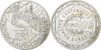 Frankreich 10 Euro Paris, Silber, UNZ, KM:1749 -