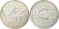 Frankreich 10 Euro Euros des régions, Bretagne, Paris, Silber, STGL -