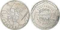 Frankreich 10 Euro Euros des régions, Centre, Paris, Silber, STGL -
