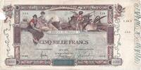 Frankreich 5000 Francs Flameng, 1918-01-29, Y.24, SGE+ -