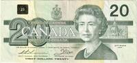 20 Dollars 1991 Kanada SS SS