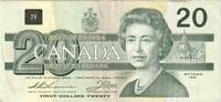 20 Dollars 1991 Kanada S+ S+