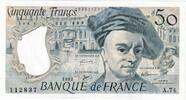 50 Francs 1992 Frankreich Quentin de La Tour, A.74, UNZ UNZ