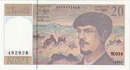Frankreich 20 Francs Debussy, W.034, UNZ- -