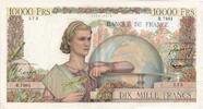 Frankreich 10000 Francs Génie Français, 1954-11-04, R.7861, SS -
