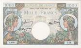 Frankreich 1000 Francs Commerce et Industrie, 1944-07-20, V.4684, UNZ -