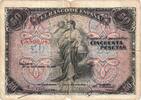 Spanien 50 Pesetas 1906-09-24, S -