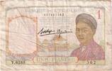 French Indochina 1 Piastre 1932-1949 S