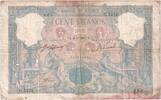Frankreich 100 Francs Bleu et Rose, 1909-01-04, O.5222, SGE+ -