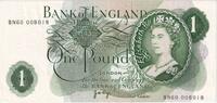 Kingdom of England 1 Pound Undated (1960-1978), UNZ- -