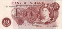 Kingdom of England 10 Shillings UNZ -
