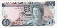 Jersey 1 Pound Undated (1976-1983), UNZ -