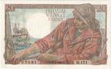 Frankreich 20 Francs Pêcheur, 1948-01-29, H.171, UNZ- -