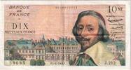 Frankreich 10 Nouveaux Francs 1962 Richelieu, 1962-04-05, J.212, SS SS 30,95 EUR  zzgl. 4,95 EUR Versand
