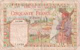Algeria 50 Francs 1945 1945-04-03, S S 30,95 EUR  zzgl. 4,95 EUR Versand