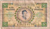 French Indochina 1 Piastre Undated (1953) S S 30,95 EUR  zzgl. 4,95 EUR Versand