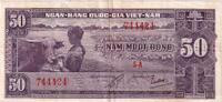 South Vietnam 50 D&ocirc;ng Undated (1956) VZ VZ 29,95 EUR  zzgl. 4,95 EUR Versand