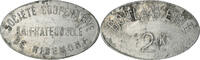 Frankreich 2 Kilos Münze, SS, Aluminium, Elie:25.3 -
