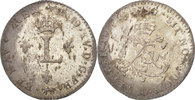 Frankreich 2 Sols Münze, Louis XV, Double sol (2 sous) en billon -