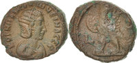 Tetradrachm Münze, Salonina, Alexandria, SS, Billon -