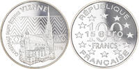 Frankreich 100 Francs-15 Euro Münze, Vienne - Cathédrale Saint-Etienne, Monuments et Sites -