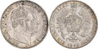 Deutsch Staaten Thaler Münze, PRUSSIA, Friedrich Wilhelm IV, Berlin -