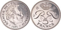 Monaco 5 Francs Münze, Rainier III, Paris, ESSAI, STGL, Kupfer-Nickel -