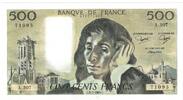 Frankreich 500 Francs Pascal, 1984-07-05, UNZ-, Fayette:71.31, KM:156e -
