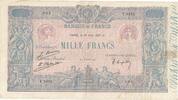 Frankreich 1000 Francs Bleu et Rose, 1926-06-19, SS, Fayette:36.42 -