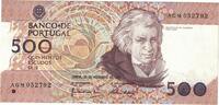 Portugal 500 Escudos Geldschein, 1987-11-20, KM:180a, VZ -