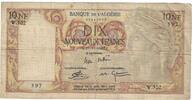 Algeria 10 Nouveaux Francs Geldschein, 1960-11-25, KM:119a, SGE+ -