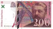 Frankreich 200 Francs Eiffel, R.000, UNZ-, Fayette:75.1, KM:159a -