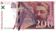 Frankreich 200 Francs Eiffel, R.000, UNZ-, Fayette:75.1, KM:159a -