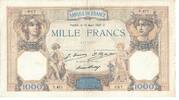Frankreich 1000 Francs Cérès et Mercure, Y.471, SS, Fayette:37.1 -