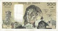 Frankreich 500 Francs Pascal, J.326, SS, Fayette:71.44, KM:156h -
