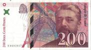 Frankreich 200 Francs Eiffel, N.049291757, SS+, Fayette:75.3b, KM:159b -