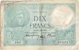 Frankreich 10 Francs Minerve, O.83574, S, Fayette:7.27, KM:84 -