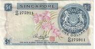 Singapur 1 Dollar Geldschein, KM:1d, SS+ -