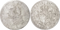 Frankreich Ecu Münze, Louis XV, Écu à la vieille tête, Paris, S+ -