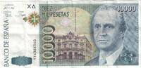 Spanien 10,000 Pesetas Geldschein, KM:166, SS+ -