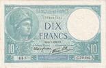 Frankreich 10 Francs Minerve, C.70482, VZ, Fayette:7.4, KM:84 -