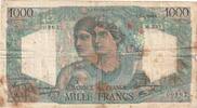 Frankreich 1000 Francs Minerve et Hercule, M.333, S+, Fayette:41.16 -