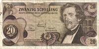 Österreich 20 Schilling Geldschein, 1967-07-02, KM:142a, SGE+ -