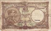Belgien 20 Francs Geldschein, 1944-01-03, KM:111, GE -