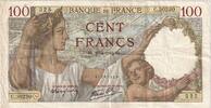 Frankreich 100 Francs Sully, C.30250 325, VZ, Fayette:26.52, KM:94 -