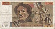 Frankreich 100 Francs Delacroix, W.18 544574, SGE, Fayette:69.4a -