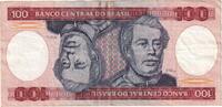 Brasilien 100 Cruzeiros Undated (1981-84), KM:198b, VZ -