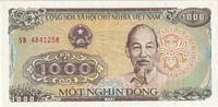 Vietnam 1000 Dng 1988, KM:106a, UNZ -