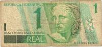 Brasilien 1 Réal Geldschein, Undated (1994), KM:243Ab, SS -