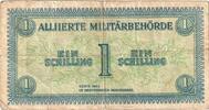 Österreich 1 Schilling Geldschein, KM:103a, S -